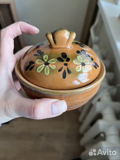 Чайный сервис глиняный