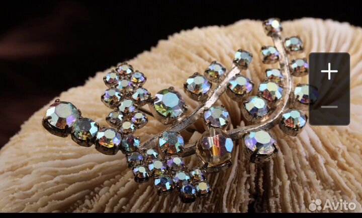 Винтажная брошь