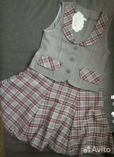 Школьная форма для девочки, р.128-134, р.152