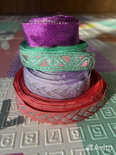 Тесьма жаккардовая галун