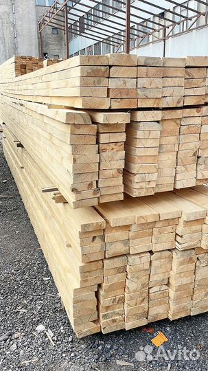 Доска обрезная 50х150х6000мм