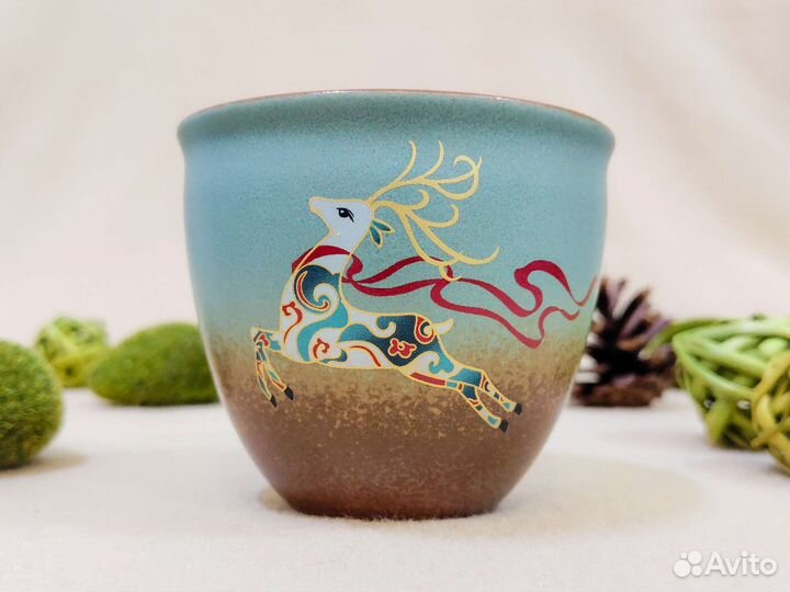 «Лесной олень» – чашка для чая