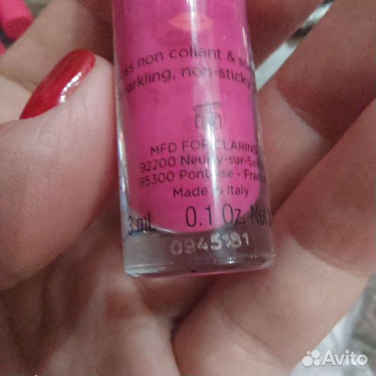 Clarins 01 Блеск для губ