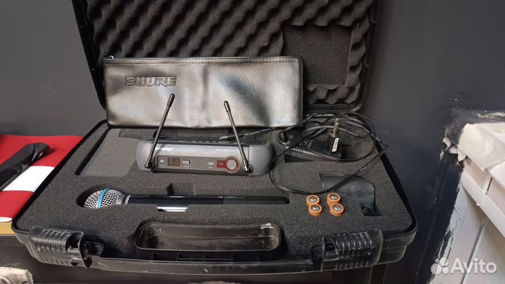 Микрофон Shure beta 58a радиосистема