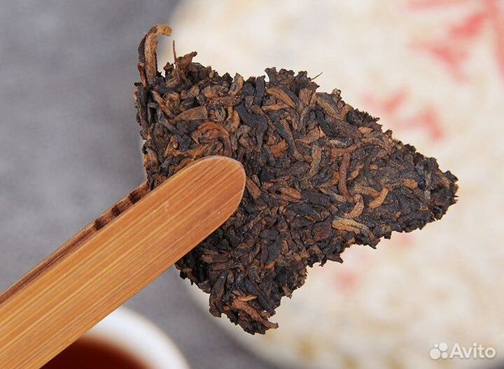 Китайский шу пуэр блин Цзинь Шань 100гр