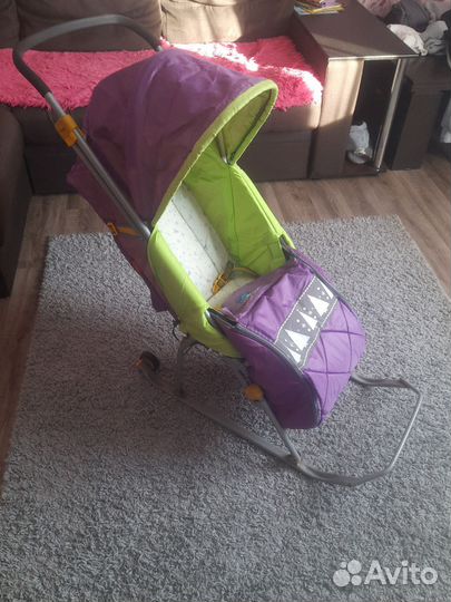 Коляска сани