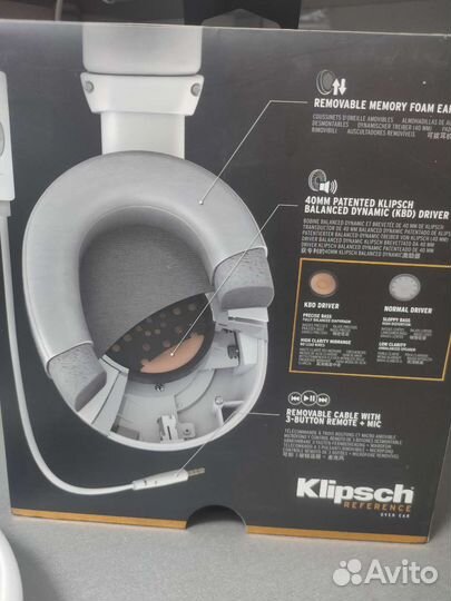 Наушники Klipsch Reference Over-Ear White