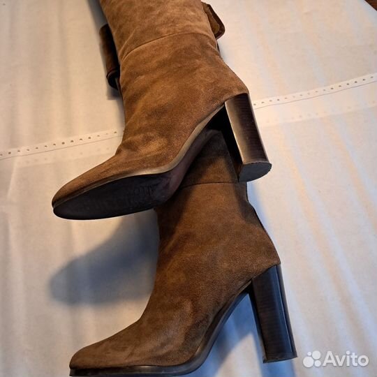 Сапоги женские ботфорты на 37-37,5 размер