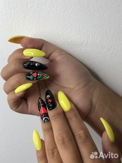 Маникюр педикюр наращивание