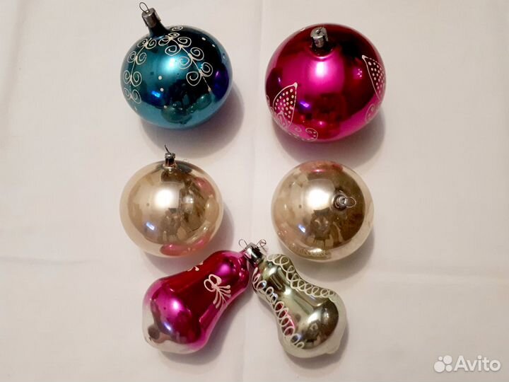 Елочные игрушки СССР