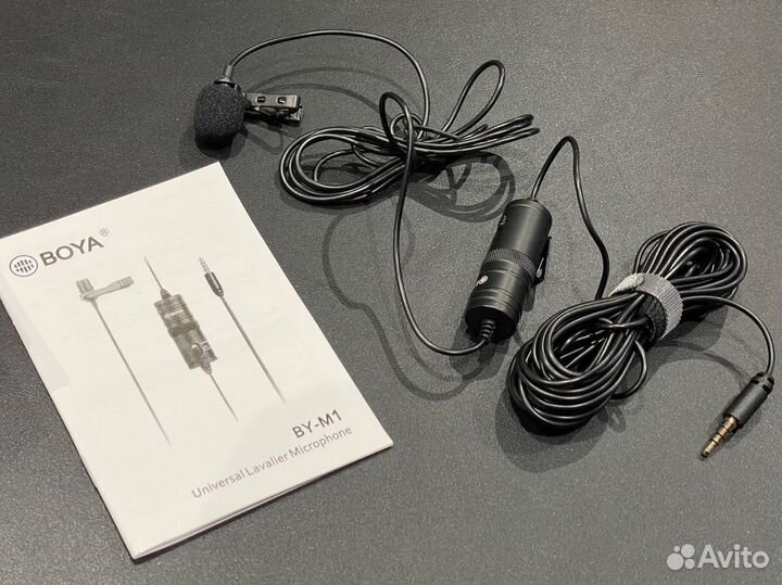 Микрофон петличный Boya BY-M1
