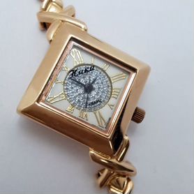 Часы женские с золотым браслетом 585 пробы