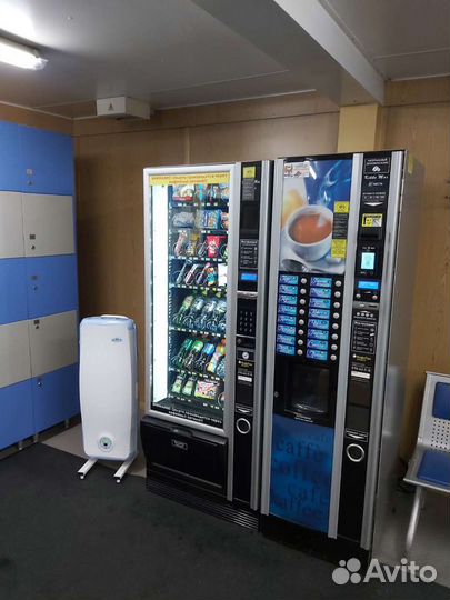 Установка кофейных и снековых автоматов