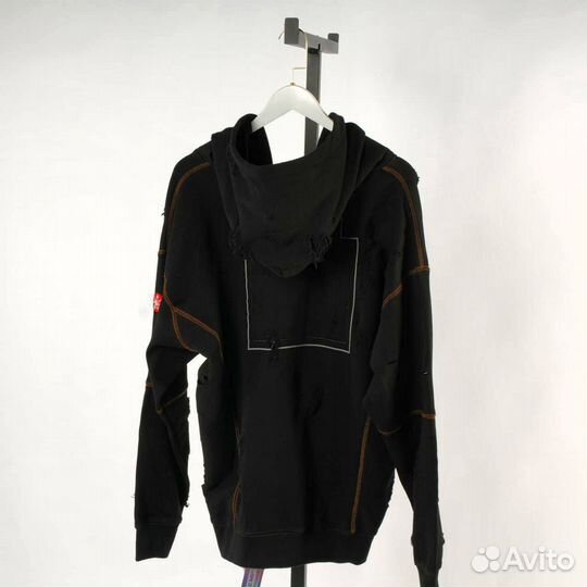 Зип Худи рваное CavEmpt