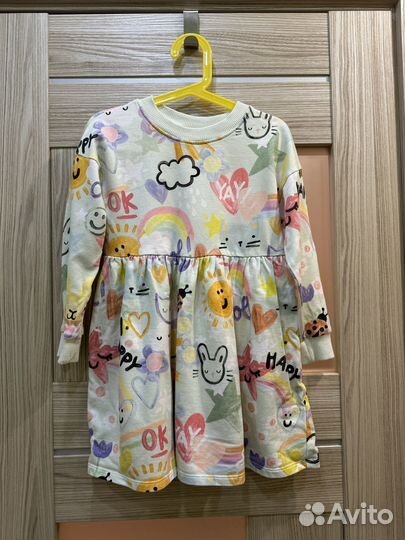 Платье Next х/б хлопок 5-6 лет 116 см