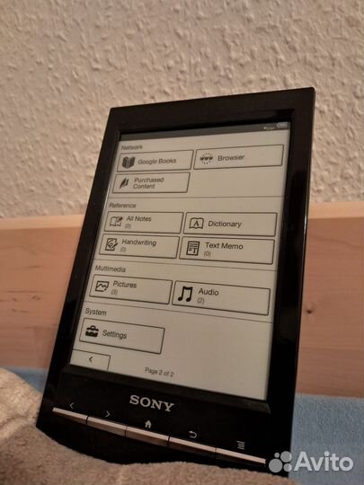 Электронная книга Sony PRS-T1