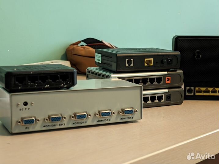 Модемы-маршрутизаторы/свитчи