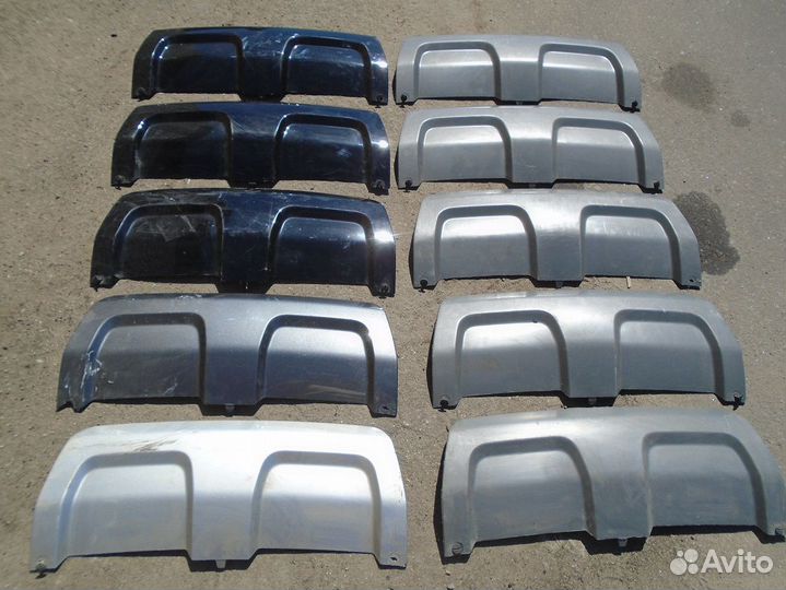 Range Rover Sport 13-17 L494 накладка бампера Задн