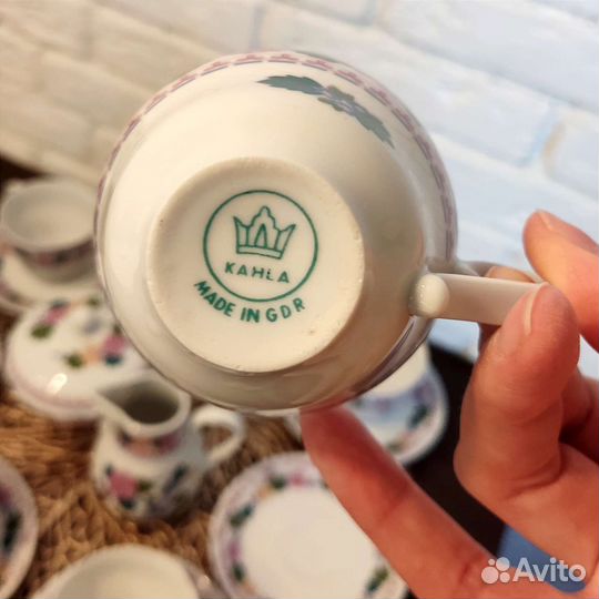 Сервиз кофейный ГДР Gdr Kahla
