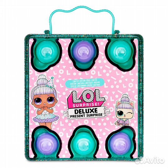 Набор LOL Чемодан Шипучий Deluxe Present Surprise