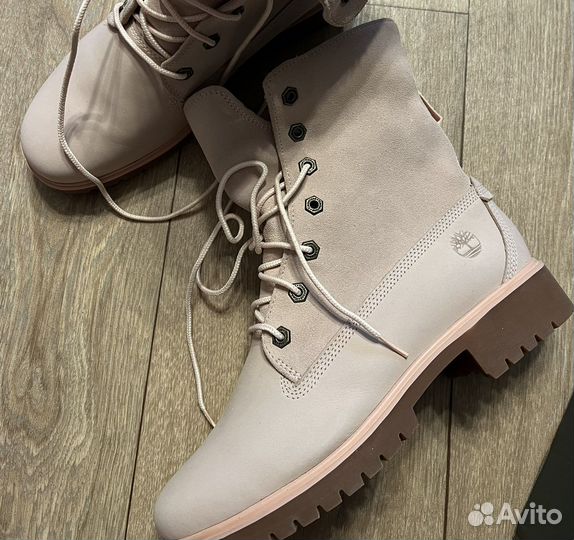 Timberland женские оригинал розовые