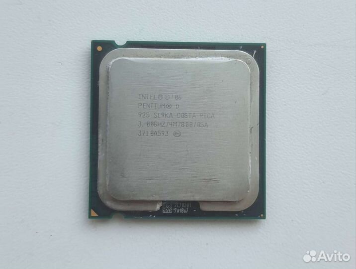 Процессор Pentium D 925
