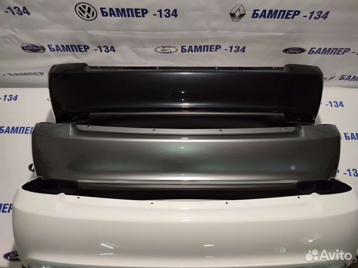 Бампер задний приора хэтчбек в цвет кузова