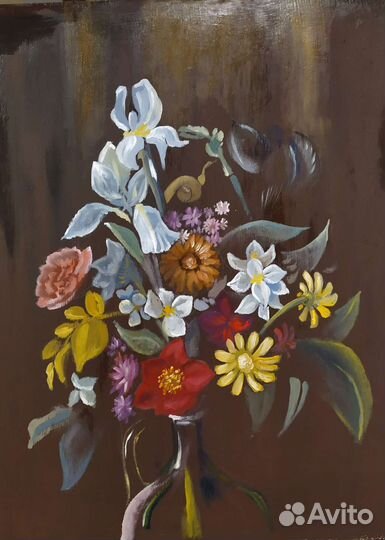 Картина маслом Букет цветов