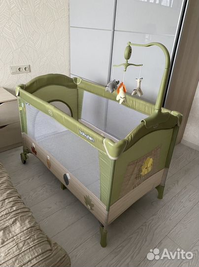 Манеж кровать babyton