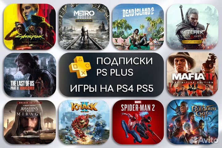 Подписка PS Plus EA Play 1 мес. + A Way Out