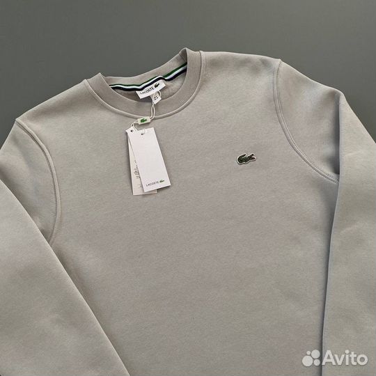 Свитшот lacoste с начесом