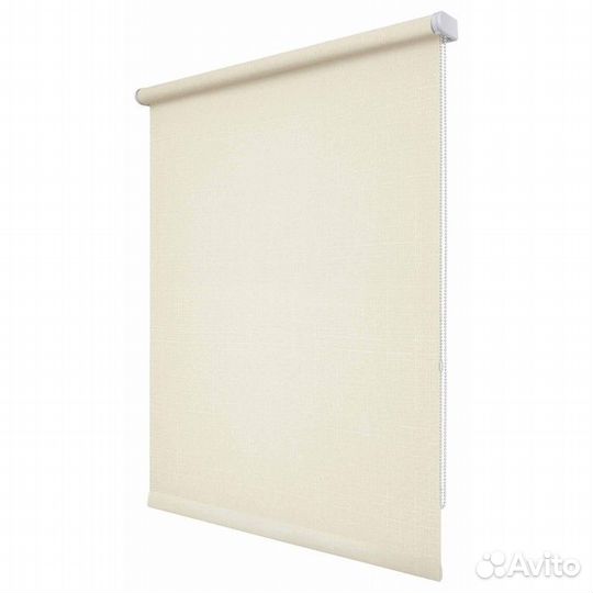 Штора рулонная 60 х175 см «Плайн», цвет сливочный