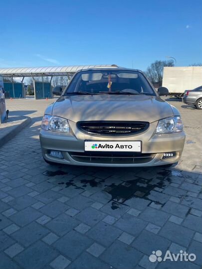 Hyundai Accent 1.5 МТ, 2005, 283 000 км