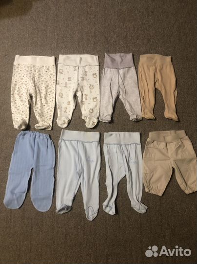 Вещи пакетом для новорожденных 56-62