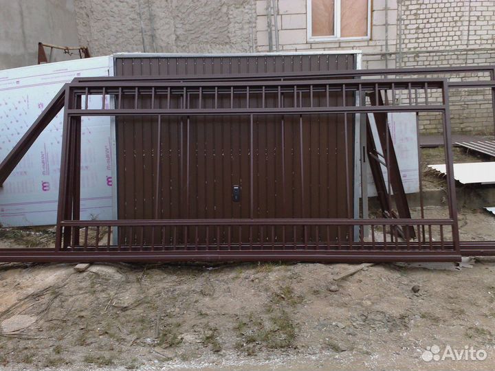 Каркас откатных ворот