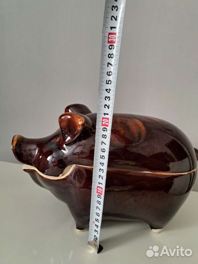 Керамическая форма для тушения в виде поросенка