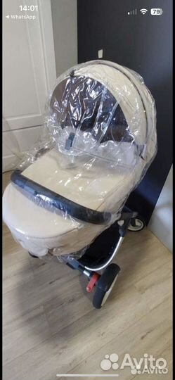 Коляска stokke crusi люлька шасси