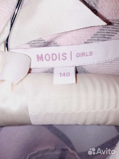 Рубашка в клетку детская для девочки