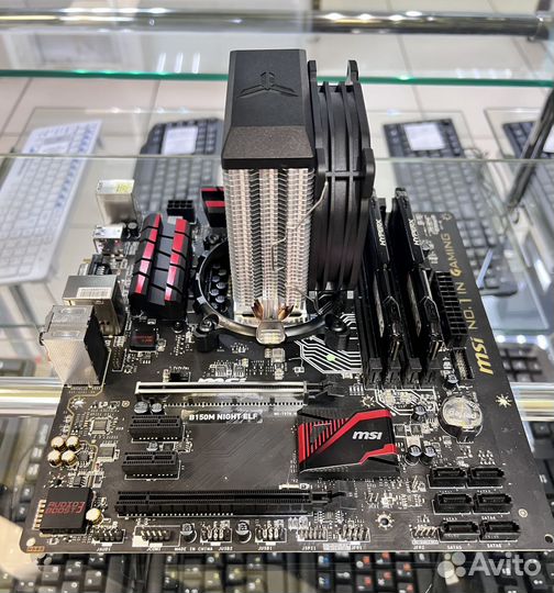 Комплект MSI M150B night ELF/i3-7100/8GB(Гарантия)