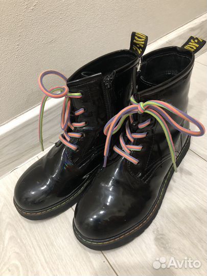 Ботинки демисезонные для девочки 34 размер