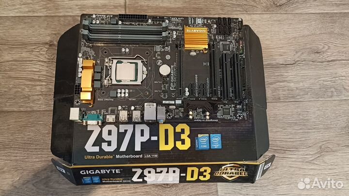Материнская плата Gigabyte GA-z97p-d3 lga 1150
