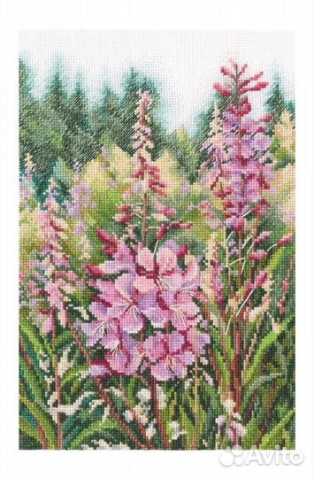 Электронная схема Малиновые свечи Иван-чая от RTO