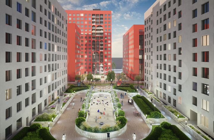 2-к. квартира, 52,3 м², 10/16 эт.