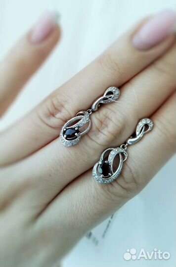 Серебряные серьги 925 пробы
