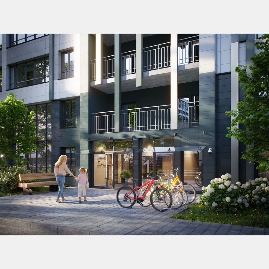 Квартира-студия, 33,2 м², 2/13 эт.