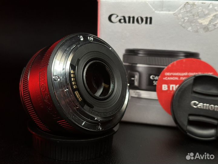 Объектив canon EF 50mm 1.8 STM
