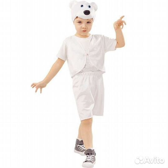 Карнавальный костюм белого мишки