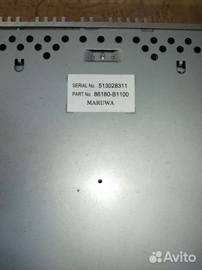 Автомагнитола toyota passo 2006г