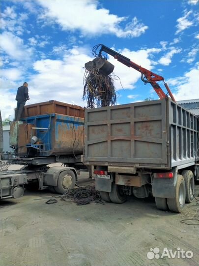 Самосвал с грейфером(хапуга)