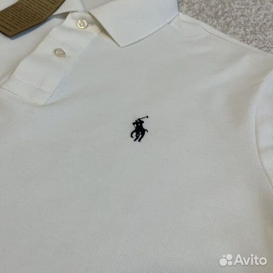 Футболка Polo Ralph Lauren белая M-4XL